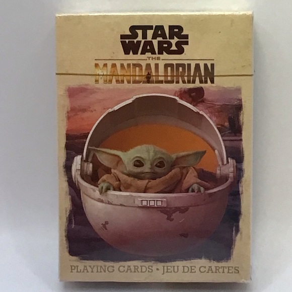 Set of (2) Star Wars: Mandalorian “The Child” Playing Cards - Picture 3 of 4